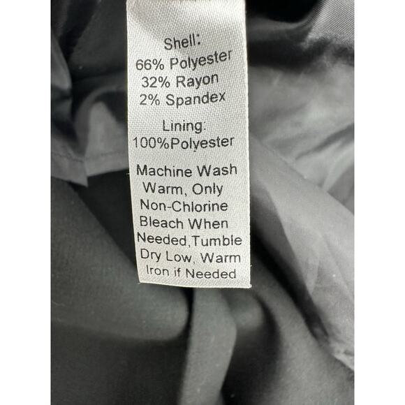 Ann Taylor LOFT Black Pencil Skirt Size 0 Career Work Office Professional - Picture 8 of 8